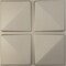 Ekena Millwork 19 5/8in. W x 19 5/8in. H Edinburgh EnduraWall Decorative 3D Wall Panel Covers 2.67 Sq. Ft. WP20X20EDCSV - alternate 1